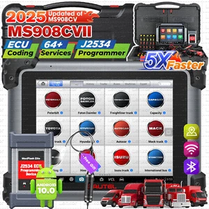 Autel MS908CV II Truck Scanner as MS909CV Heavy Duty Diesel Truck Diagnostic - Bild 1 von 19