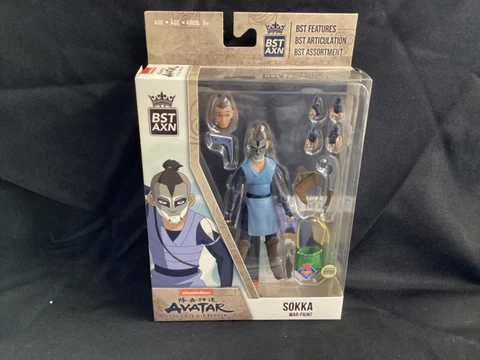 Avatar The Last Airbender Sokka War Paint SDCC Exclusive Figure - New/Sealed Cover