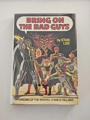 LIBRO MARVEL COMICS TRAER A LOS MALOS TAPA DURA EDAD DE BRONCE STAN LEE 1976 Foto 1 de 4