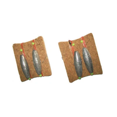 PARATURE SET 4 TERMINALI ORATA SURFCASTING 1 AMO PIOMBO 75 - 100g PESCA IN MARE - Immagine 1 di 2