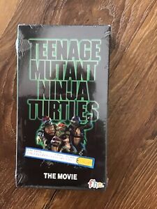 Teenage Mutant Ninja Turtles The Movie (1990, taśma VHS, zapieczętowana)