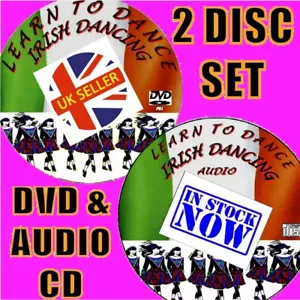LEARN IRISH DANCE VIDEO DVD/CD FUN DANCING TUITION EASY FOLLOW EXPERT LESSONS - Picture 1 of 7