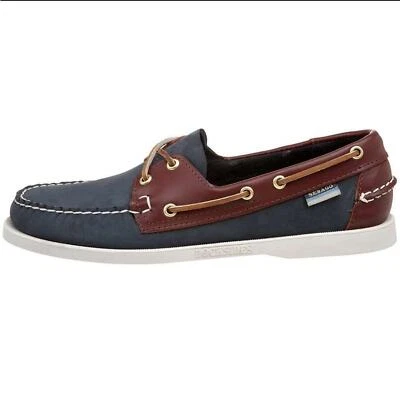 Sebago Docksides Women NEW Spinnaker 2-Eye Slip On Suede Boat Shoes Loafers 7.5 - Image 1 of 4