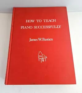 How To Teach Piano Successfully 1973 by General Words & Music, VINTAGE! Book - Picture 1 of 14