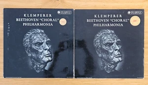 SAX 2276-77 ED1 B/S Klemperer Beethoven Symphony no. 9 Choral 2LP Columbia - Picture 1 of 7