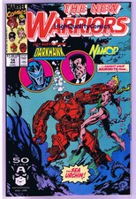 NEW WARRIORS 14, NM+, Nova, DarkHawk, Namor, 1990, more Marvel in store