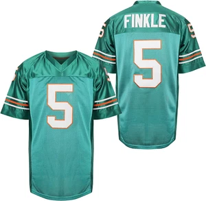 Men's Ray Finkle Ace Ventura Football Jersey Stitched Green S-XXXL Movie Costume - Picture 1 of 12