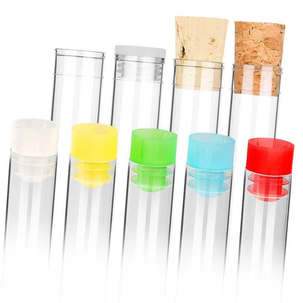 Kleine Gläser Mit Deckel 30 STÜCKE 40ML Test ReagenzgläSer Aus Kunststoff  Mit Schraubverschluss Wiederverwendbare Transparente Behalter Rohrchen  Transparentes Reagenzglas 87494839 Kleine Glasflaschen Zum Befüllen, image size:1000x1000