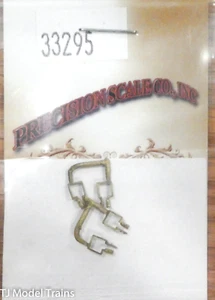 Precision Scale HO #33295 Step, Corner Stirrup (Brass) - Picture 1 of 1