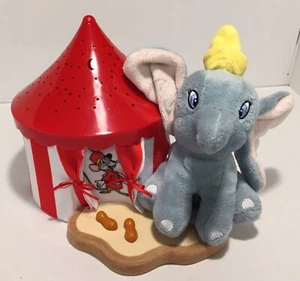 Disney Dumbo Circus  Nursery Night Light Stars Moon Soothing Rare lights up - Picture 1 of 12