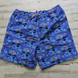 The Academy Brand The Right Stuff Mens Fireworks BBQ Print Shorts YOUTH LG 14-16 - Picture 1 of 5