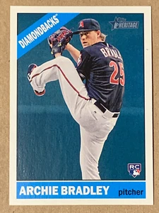 2015 Topps Heritage High Action Image SP/Short Print #599 Archie Bradley - Picture 1 of 2