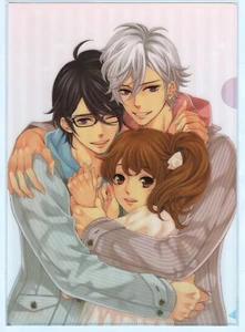 clear file folder Brothers conflict anime movic Asahina Azusa Tsubaki Ema - Picture 1 of 2