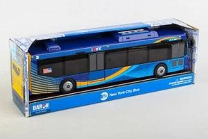 MTA NYC Transit Bus New Livery 11" 1:43 Scale Orion 7 with doors that open NIB - Picture 1 of 9