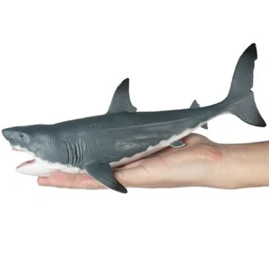 Marine Animal Megalodon Model Toy Action Figure Collector Kids Decor Shark Gift - Picture 1 of 5