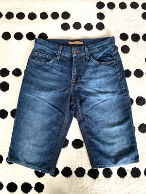Joe's Jeans Denim Jean Shorts Jorts Mens 30 Blue Distressed Bermuda Preppy - Image 1 of 4