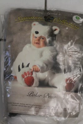 Костюм белого медведя для Хэллоуина Tom Armas's Signature Collection 12-18 месяцев - Изображение 1 из 4