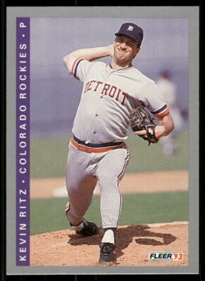 1993 Fleer #415 Kevin Ritz - Image 1 of 2