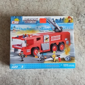 Cobi Action Town Airport Fire Truck New RARE - Picture 1 of 3