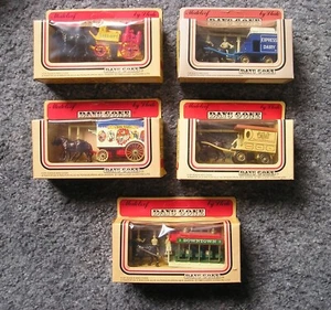 RARE COLLECTION OF FIVE HORSE-DRAWN "DAYS GONE "VEHICLES - Picture 1 of 2