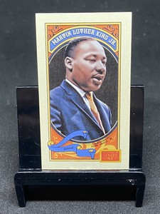 2014 Panini Golden Age Martin Luther King Jr Mini Red Back Parallel SP