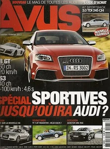 AVUS 7 AUDI RS3 A6 ALLROAD 3.0 TDI TT ROADSTER 1.8T HORCH 830 BL CABRIOLET 1938 - Bild 1 von 2
