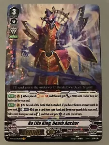 CARDFIGHT VANGUARD NO LIFE KING DEATH ANCHOR (IRREGOLARI SCURI) V-BT02/003EN VR - Foto 1 di 6