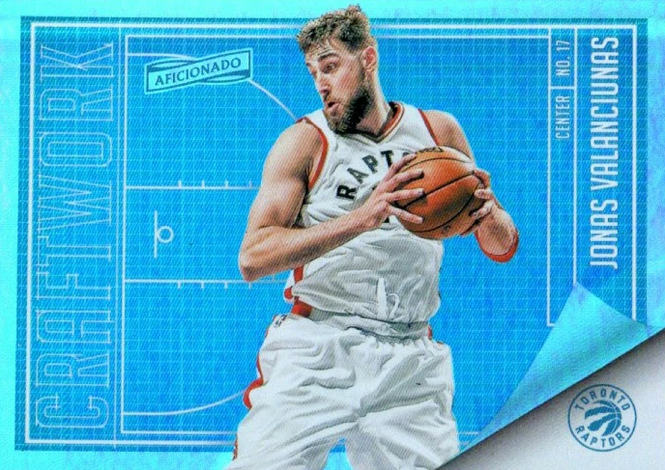 2016-17 Panini Aficionado Craftwork #58 Jonas Valanciunas Toronto Raptors - Image 1 of 1