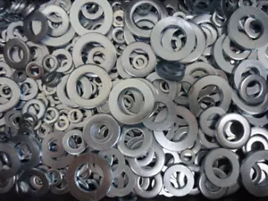 Mixed Pack, M5, M6, M8, M10, M12, M16, Form C, Bright Zinc Plated, Washers. - Picture 1 of 1