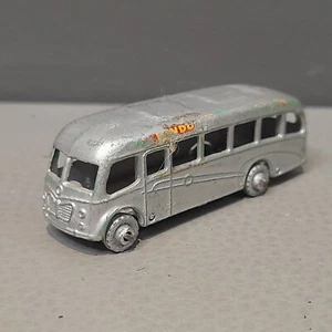 Vintage MATCHBOX Bus Series 1-75 No 21 A Bedford Duple Luxury Coach 1950s - Picture 1 of 19