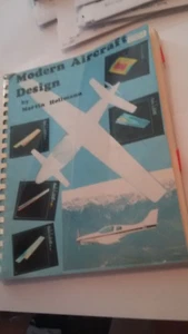 modern aircraft design book 1985 martin hollman 219 pages missing back cover - Picture 1 of 4