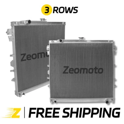 for Toyota Tundra/Sequoia 4.6L 5.7L 2007-2020 08 09 14 15 19 Aluminum Radiator - Image 1 of 4