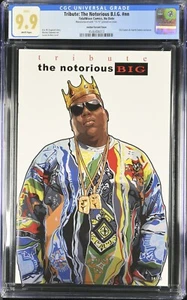 Tribute Notorious BIG CGC 9.9 2024 Jordan Variant NYCC Coogi LTD 2 de 75 No 9.8 - Imagen 1 de 2