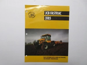 JCB Fastrac 3185 Tractor Brochure 1998 4 page - Picture 1 of 2