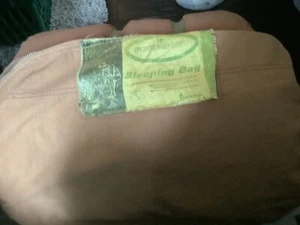 vintage coleman sleeping bag with duck pattern - Picture 1 of 2