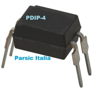 PC123 OPTOISOLATOR TRANSISTOR OUTPUT 1-CH, OPTOISOLATOR DIP4 (= 24 STÜCK) - Bild 1 von 4