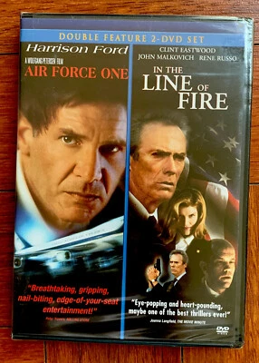 Double Feature 2 DVD Set Air Force One And  In the Line of Fire NEW - Image 1 of 3