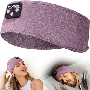 Bluetooth Headband with Wireless Sleeping Earbuds for Side Sleepers, Workout.... - Picture 1 of 9