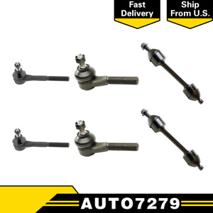 Mevotech 6pcs Front Tie Rod End Sway Bar Link For 1991-1994 Lincoln Town Car