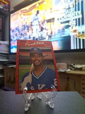 1990 Donruss Baseball ⚾️ - Cards Frank White - Image 1 of 2