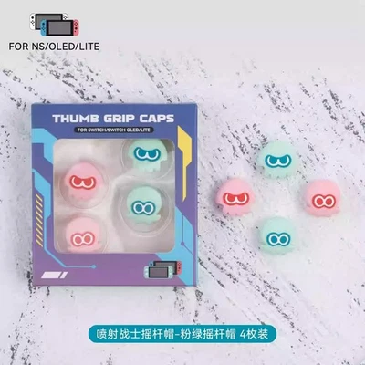 For Nintendo Switch NS Oled Joystick Cover Purple Demon Thumb Stick Grip Cap - Image 1 of 4