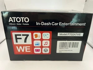 ATOTO F7 WE 7" Doble DIN Coche Estéreo Inalámbrico CarPlay Android Auto F7G2A7WE - Imagen 1 de 9