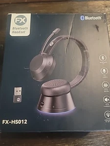 FXWONTY Wireless Headset, With Mic,(AI Noise Cancelling), 65hrs Of Working Time - Photo 1 sur 3