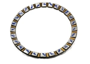 Vintage Mosaic mirror 1970s ceramic mid century modern cute pop art funky - Picture 1 of 7