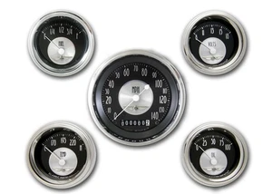 AT00SHC Classic Instruments All American Tradition 5 Gauge Set - Picture 1 of 4