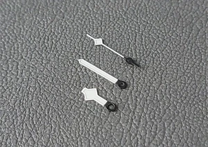 HANDS SET T STYLE BLACK CENTER BGW9 / SEIKO MOD SKX SKX007 NH35 NH36 NH34 - Picture 1 of 1