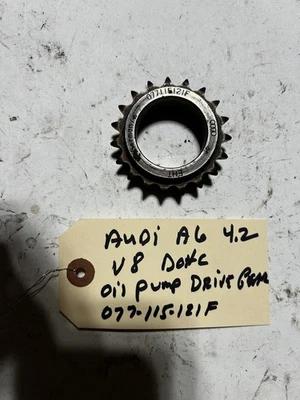 FITS AUDI A6 QUATTRO 4.2 V8 2000-2004 OIL PUMP DRIVE GEAR 077-115-121F *USED* - Image 1 of 4