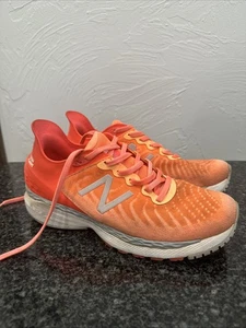 New Balance 860 V11 orangefarbene Damen-Laufschuhe US 8 Fresh Foam X - Bild 1 von 11