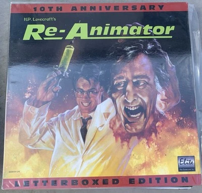 H. P. LOVECRAFT'S RE-ANIMATOR 10TH ANNIVERSARY LETTERBOXED LASERDISC - Bild 1 von 3