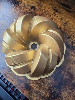 Nordic Ware 75th Anniversary Braided Bundt Pan New! - Image 1 of 4